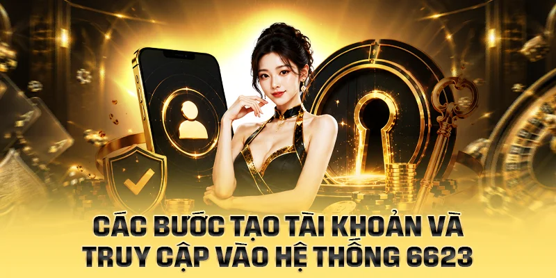 Các bước tạo tài khoản và truy cập vào hệ thống 6623