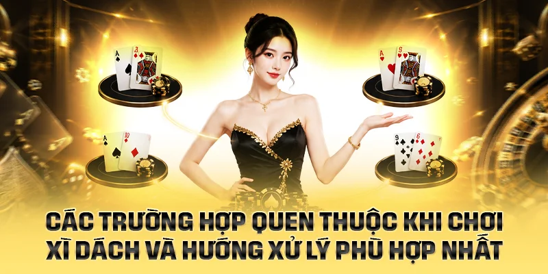 Các trường hợp quen thuộc khi chơi Xì Dách và hướng xử lý