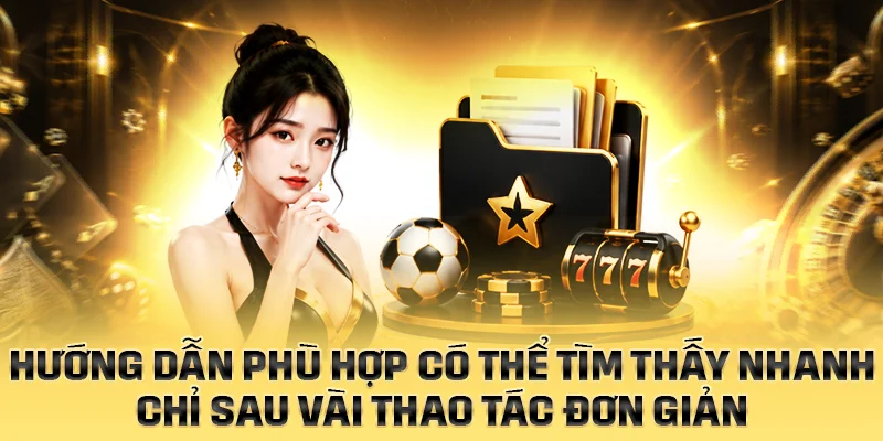 Hướng dẫn phù hợp có thể được tìm thấy chỉ sau vài thao tác đơn giản